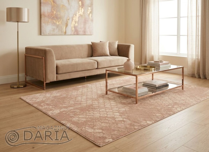 Covor KAVITA 722 l.brown/beige